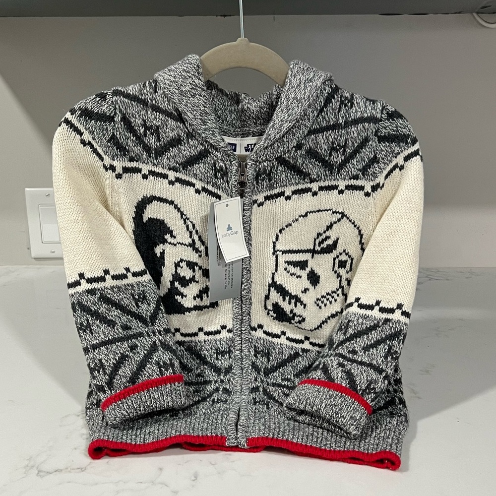 Gap Star Wars Kids Christmas Sweater NWT